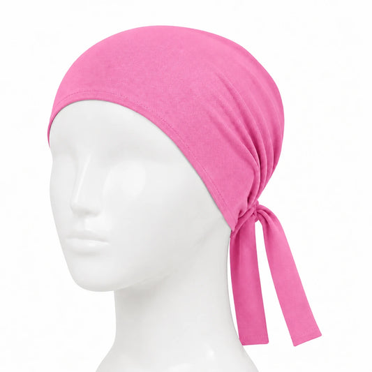Tie Back Cap - Pink