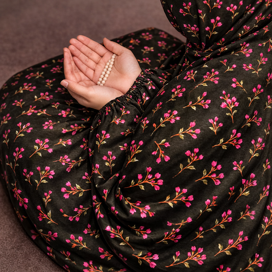 Namaz Chadar - Pink Bloom