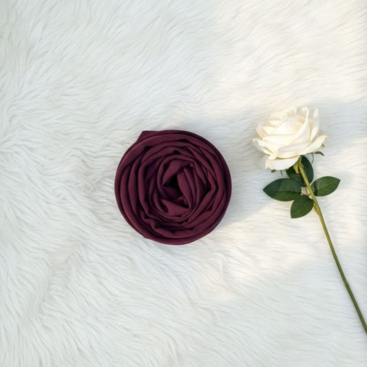 Georgette Chiffon - Plum Wine