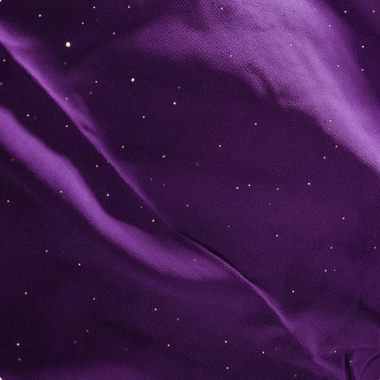 Moonlit Georgette Hijab - Purple
