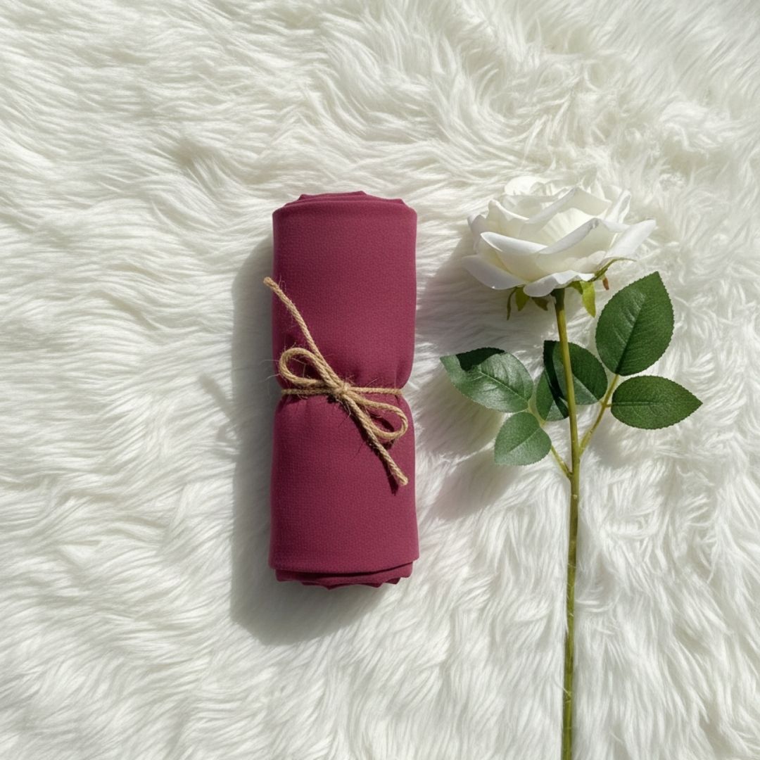 Georgette Chiffon - Rosy Mauve