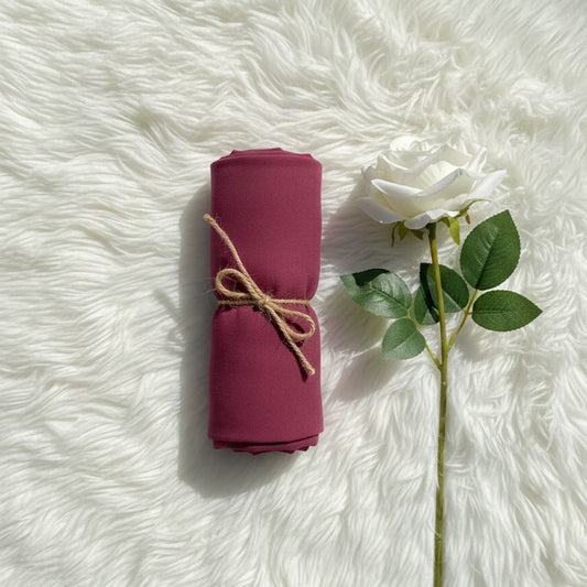 Georgette Chiffon - Rosy Mauve