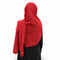 Plain Georgette - Ruby Red