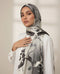 Printed Korean Chiffon Hijabs - Slate Soul