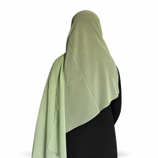 Plain Georgette - Soft Mint