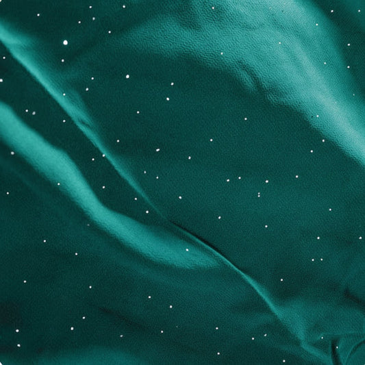 Moonlit Georgette Hijab - Teal