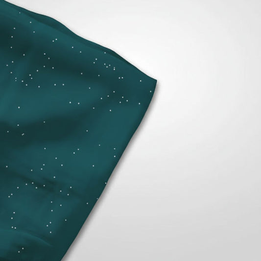 Moonlit Georgette Hijab - Teal