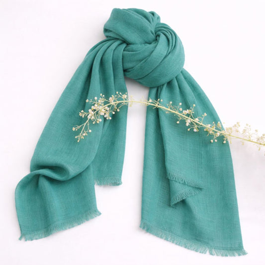 Turkish Lawn XL Hijab - Turquoise