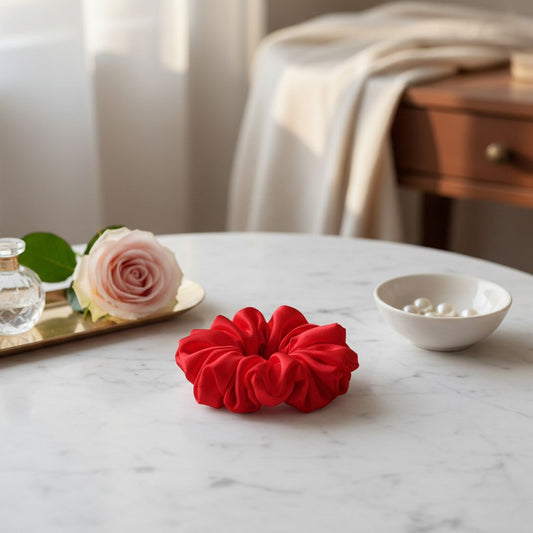 Silk Scrunchies M - 10