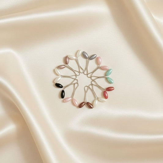 Pack of 4 Hijab clip - Oval Shape