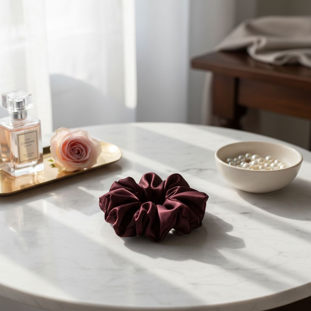 Silk Scrunchies M - 1