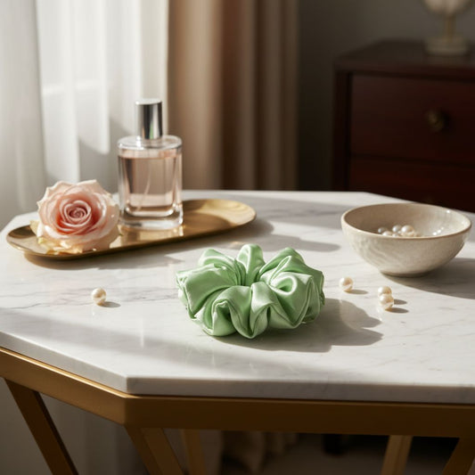 Silk Scrunchies M - 5
