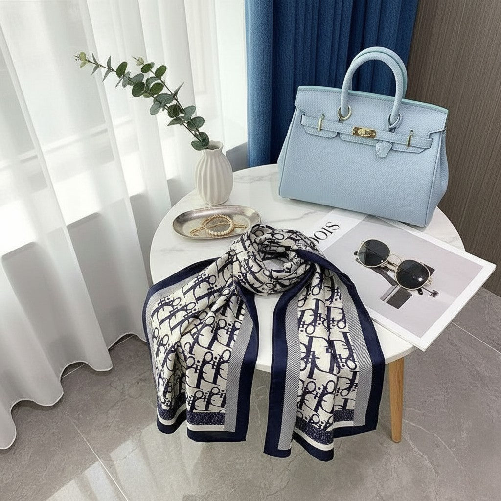 Luxury Printed Silk Scarves - Dior Vintage