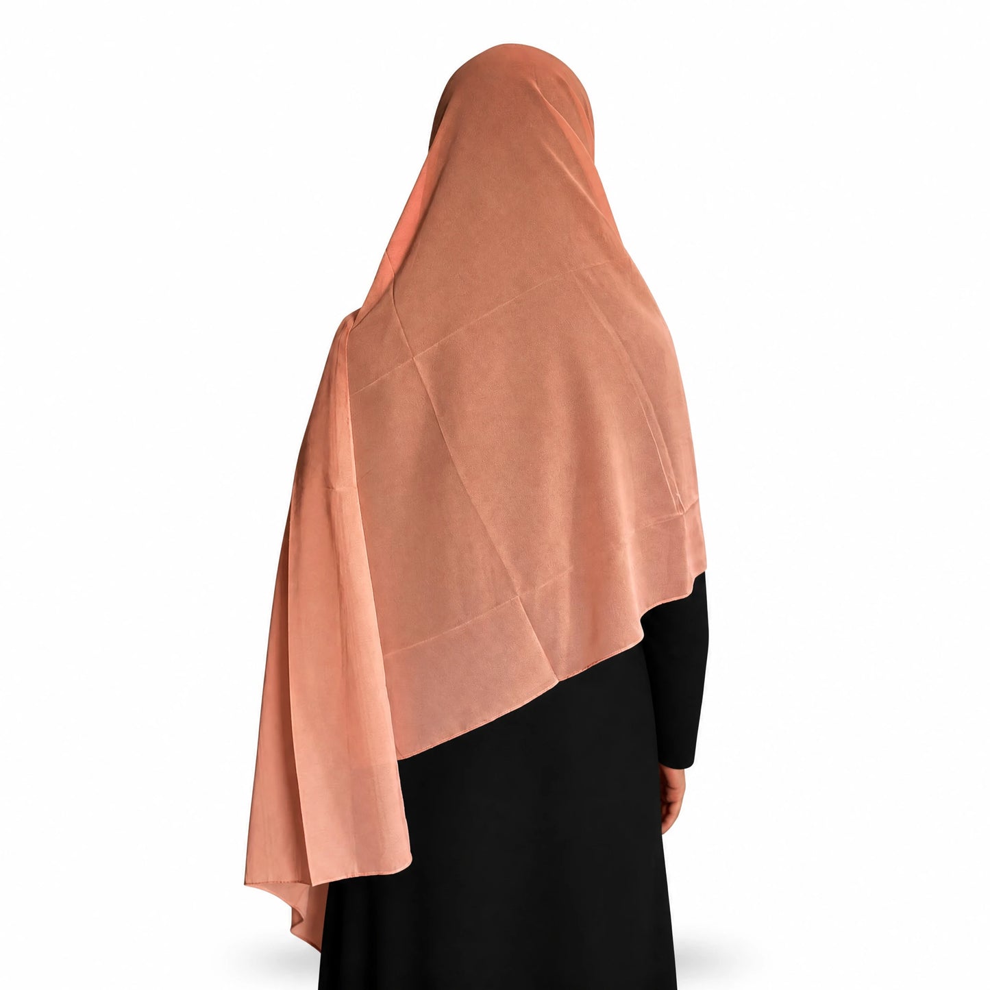 Plain Georgette - WaterMelon Pink