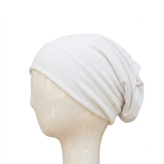 Premium Tube Cap - White