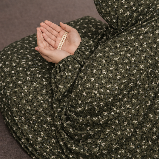Namaz Chadar - Light Green