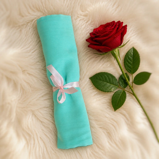Plain Georgette - Ocean Mist