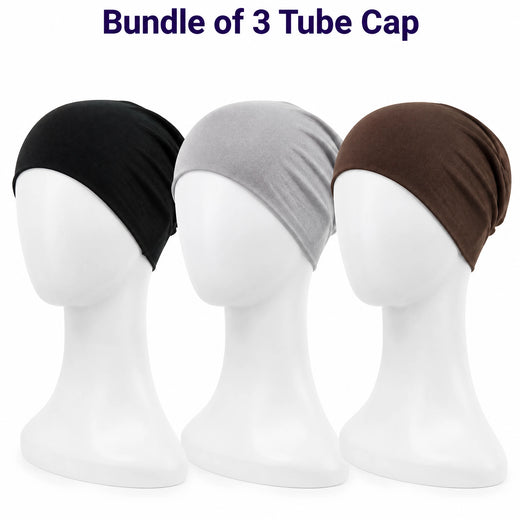 Bundle of 3 tube cap