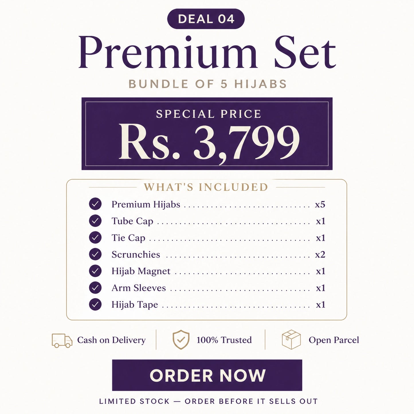 Deal 4 🎁 Bundle of 5 — "Premium Set"
