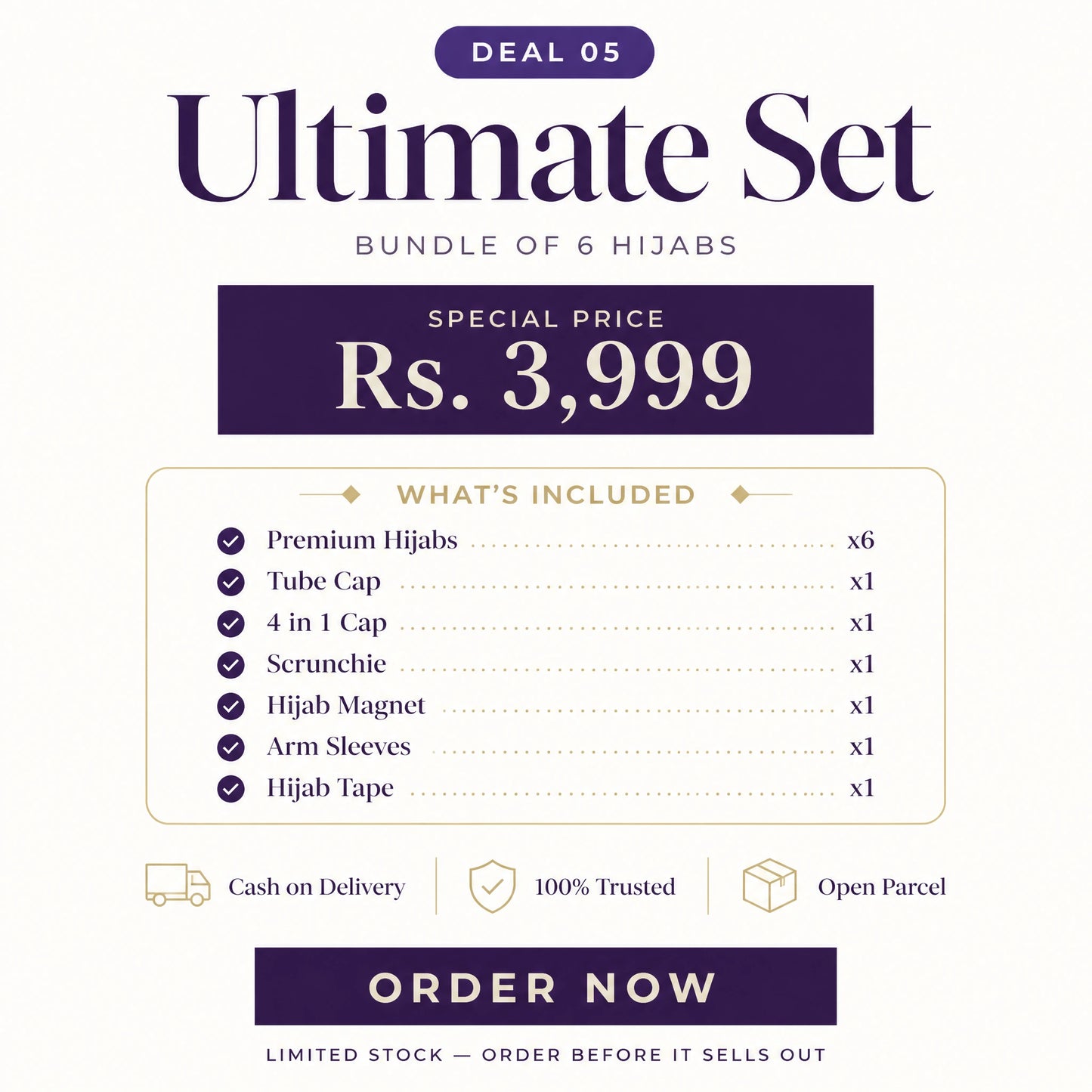 Deal 5 🎁 Bundle of 6 — "Ultimate Set"