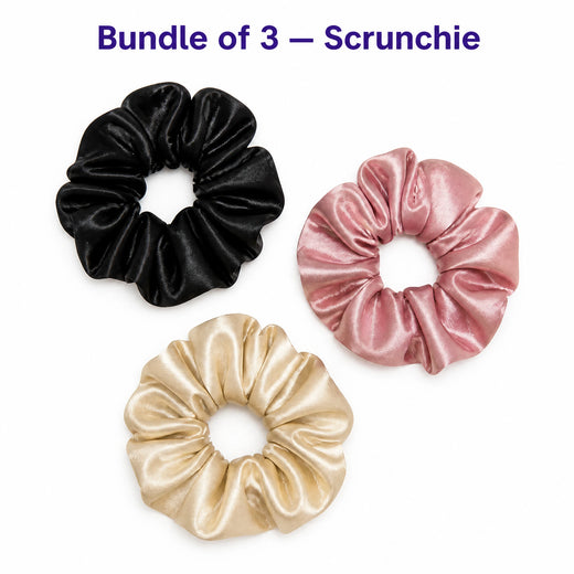 Bundle of 3 scrunchies