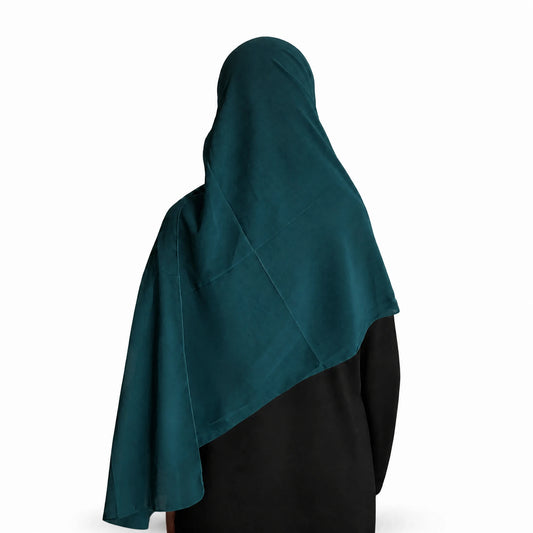 Plain Georgette - Deep Teal