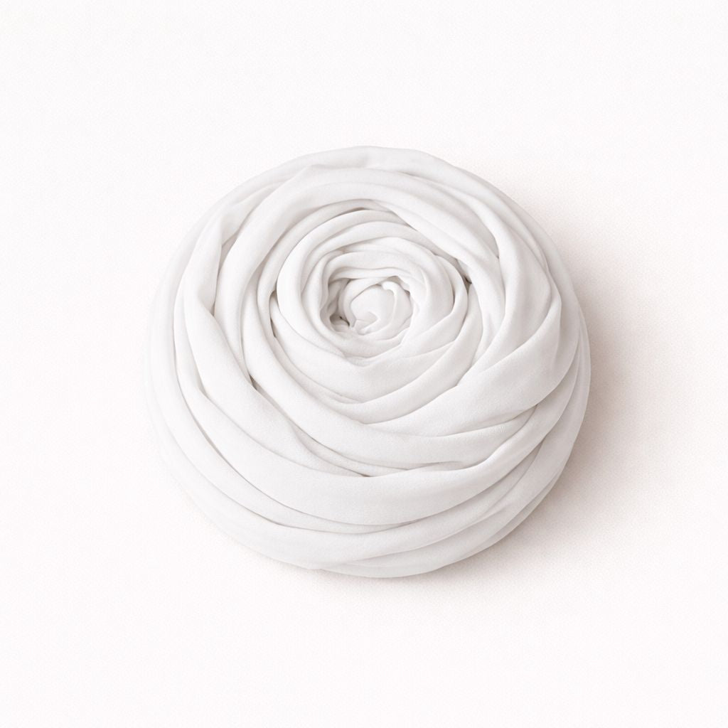 Modal Hijab - Pearl White