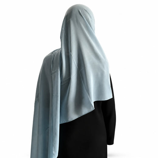 Plain Georgette - Sky Mist